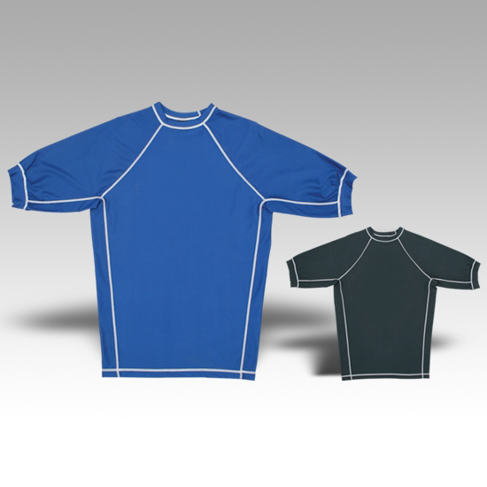 Rash Guard with piping