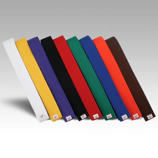 Judo, Karate and Taekwondo rank belts